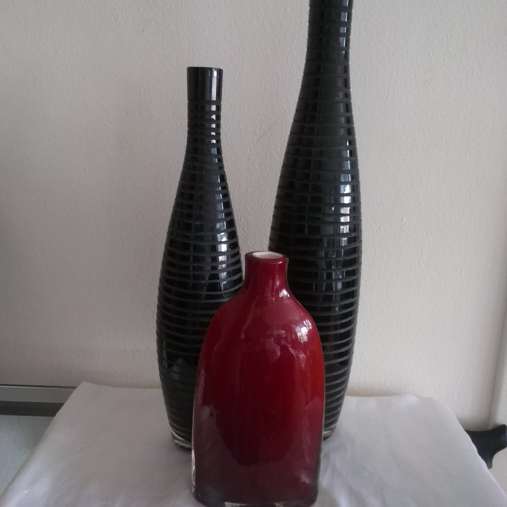 Contemporary Vase Set